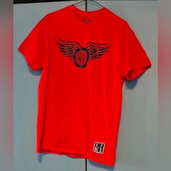 Gildan Other - Men Vibrant Orange Tee With Wings